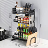 KS015 Stainless Steel Kitchen Bowel Shelf