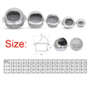 V1001 Stainless Steel Air Diffuser Vent Round Cover Waterproof Vent