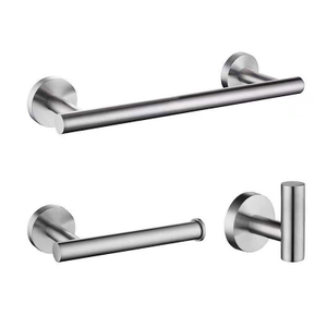 6330 Popular SUS304 Three Pieces Bathroom Accessories Sets