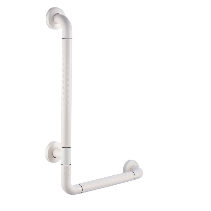 ABS Bathroom L-Shaped Grab Bars for Disabled Safety-F2006 